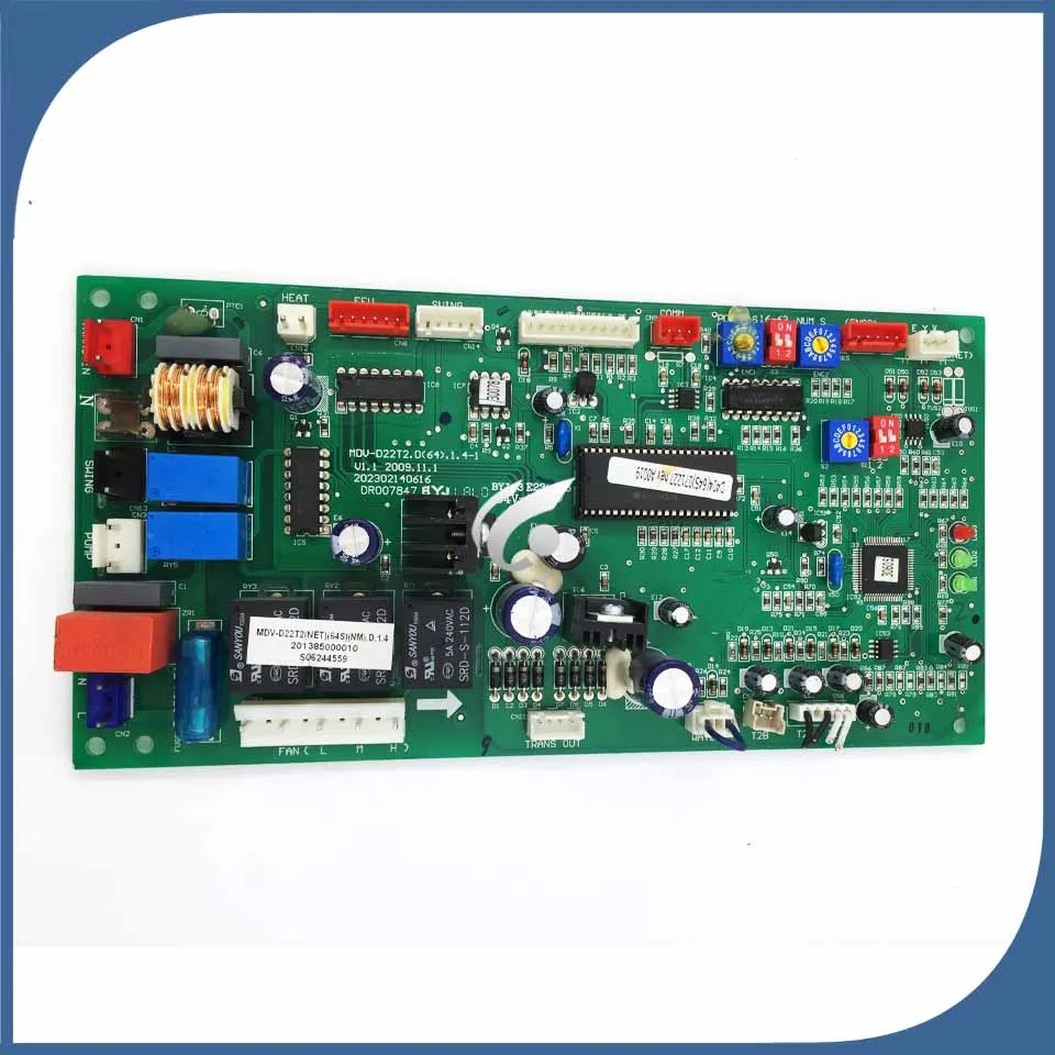 5pcs/lot good working air conditioner motherboard pc board MDV-D22T2 D(64)1.4-1 used board
5pcs/lot good working air conditioner motherboard pc board MDV-D22T2 D(64)1.4-1 used board
