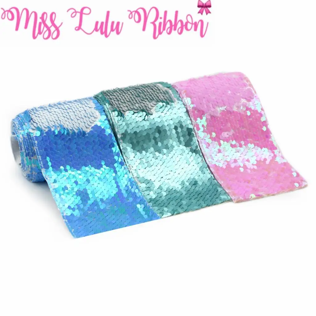3"75mm Double Color Reversible Sequin Ribbo Matt Silver Hair Bowknots Making Lt. Blue Pink DIY Wedding Dress 2yards/roll
3"75mm Double Color Reversible Sequin Ribbo Matt Silver Hair Bowknots Making Lt. Blue Pink DIY Wedding Dress 2yards/roll
