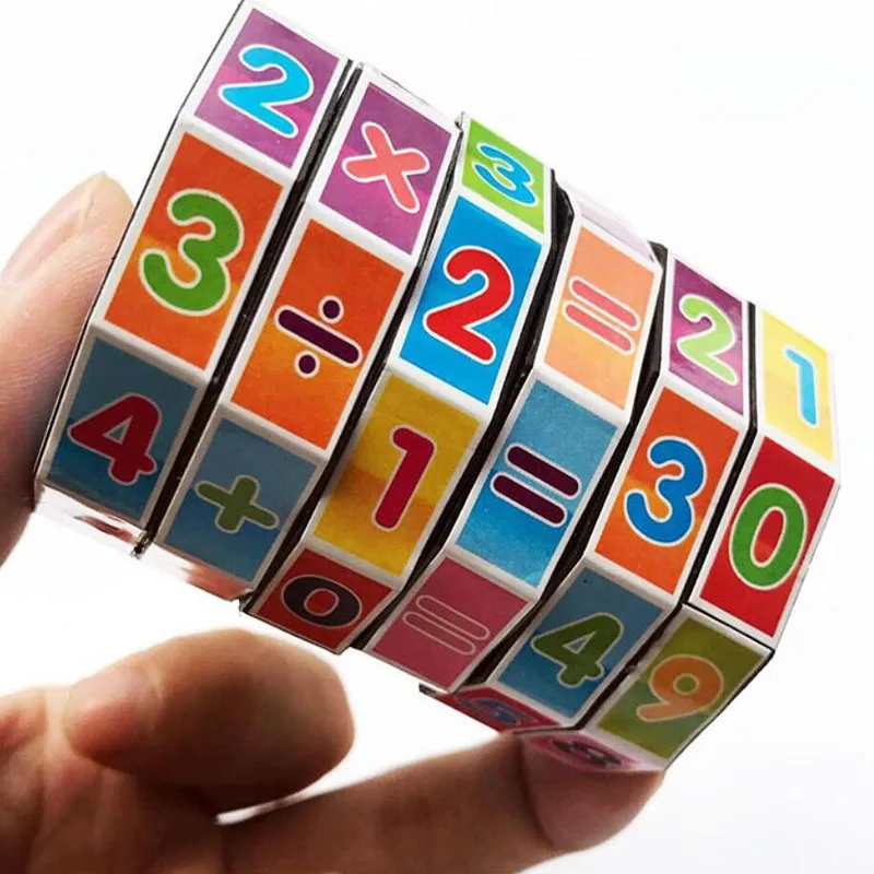 CHENG WANG Puzzle Cube Count 7.7x5.5cm Develop Children's Computing Power Plastic Safety Cube for Children
CHENG WANG Puzzle Cube Count 7.7x5.5cm Develop Children's Computing Power Plastic Safety Cube for Children