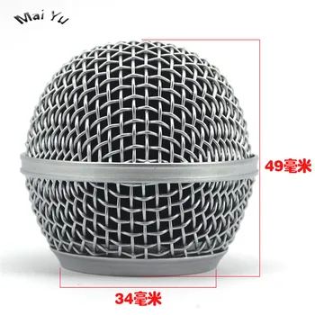 Steel Mesh Microphones Cap Handheld Wireless Wired Microphone Windscreen 34mm 36.1mm Diameter for Most Same Size Microfone
Steel Mesh Microphones Cap Handheld Wireless Wired Microphone Windscreen 34mm 36.1mm Diameter for Most Same Size Microfone