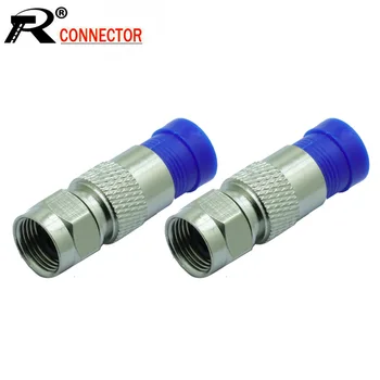 10pcs/lot Waterproof RG6 F Compression Connector F Pressure Connector RF F Coaxial Adapter Wholesales
10pcs/lot Waterproof RG6 F Compression Connector F Pressure Connector RF F Coaxial Adapter Wholesales