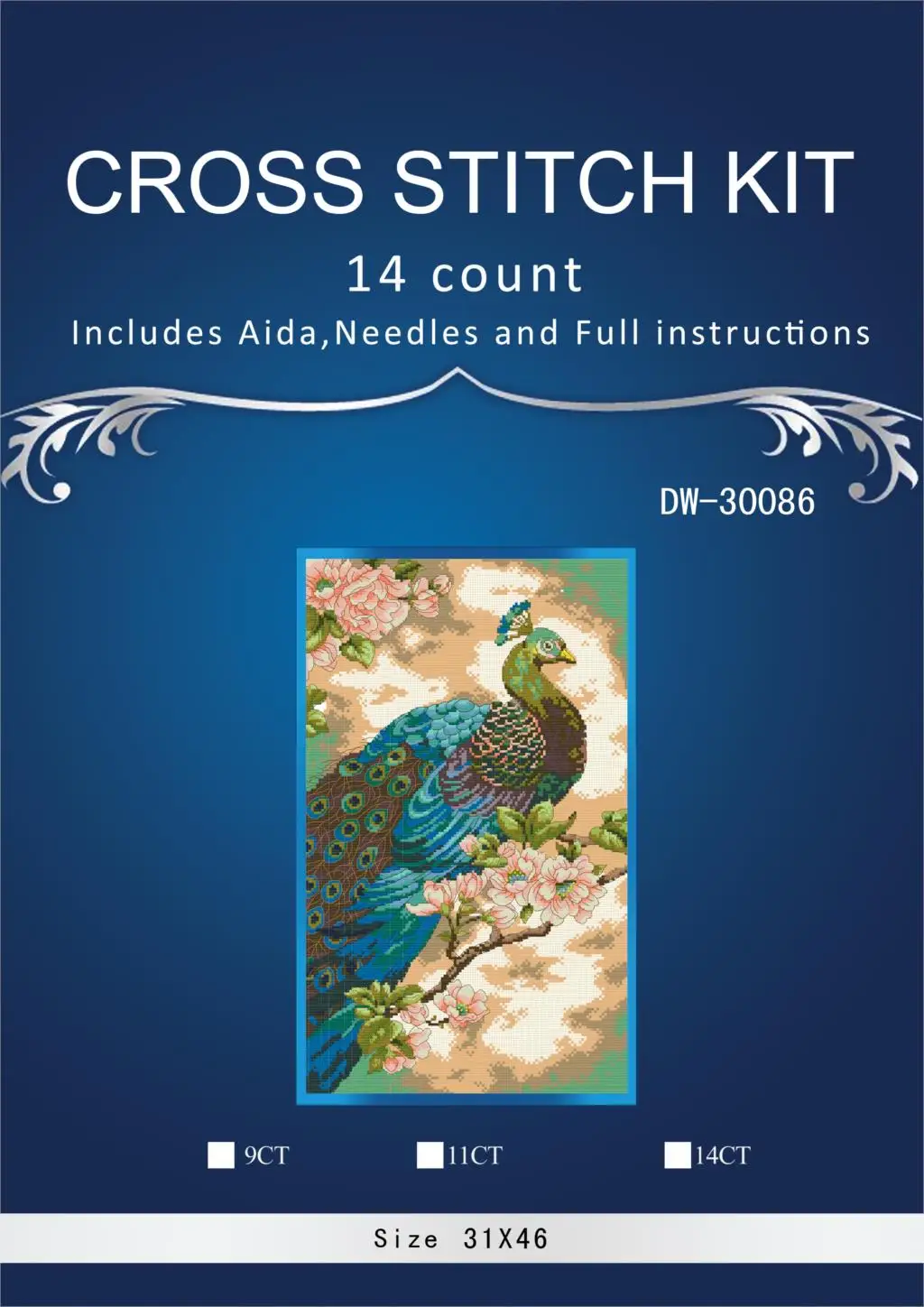 Free Delivery Top Quality Lovely Counted Cross Stitch Kit Indian Peacock Animal Pet, Blue Peacock dim 35293
Free Delivery Top Quality Lovely Counted Cross Stitch Kit Indian Peacock Animal Pet, Blue Peacock dim 35293