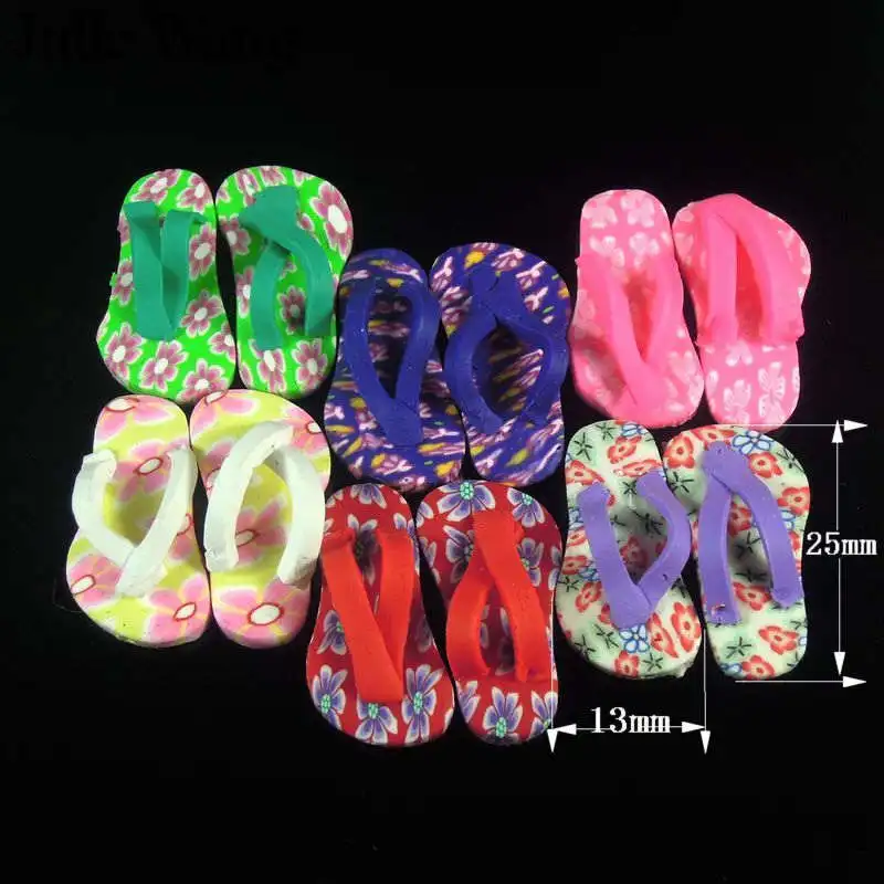 Julie Wang 10/20/30PCS Randomly Mix Fimo Flip Flops Charms Pendant Key Chain Polymer Clay Phone Decor Jewelry Making Accessory
Julie Wang 10/20/30PCS Randomly Mix Fimo Flip Flops Charms Pendant Key Chain Polymer Clay Phone Decor Jewelry Making Accessory