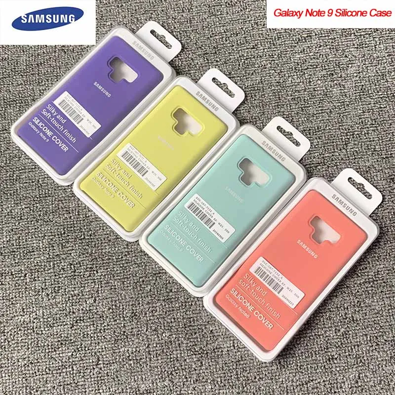 Original Samsung Galaxy Note 9 Soft Silicone Case Silky Touch Protective Back Shell Cover For Galaxy Note9 With Box
Original Samsung Galaxy Note 9 Soft Silicone Case Silky Touch Protective Back Shell Cover For Galaxy Note9 With Box