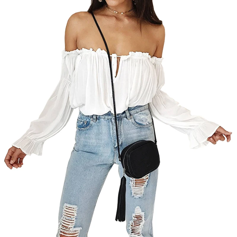 t-shirt women 2019 AliExpress new best selling word shoulder flounced beach cover Puff-sleeved tie chiffon vestidos HJY7602
t-shirt women 2019 AliExpress new best selling word shoulder flounced beach cover Puff-sleeved tie chiffon vestidos HJY7602