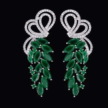 Luxury Women Irregular Waterdrop Tassel Cubic Zirconia Pierced Drop Dangle Earrings For Wedding Bridal Jewelry
Luxury Women Irregular Waterdrop Tassel Cubic Zirconia Pierced Drop Dangle Earrings For Wedding Bridal Jewelry