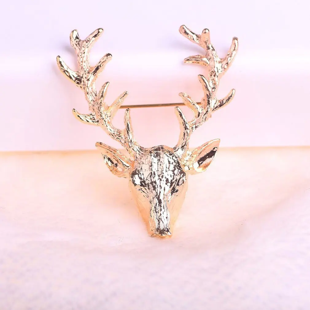 Deer Pattern Small Cloth Decor Alloy Exquisite Brooch Fashionable Simple Style Cloth Decor Cloth Brooch
Deer Pattern Small Cloth Decor Alloy Exquisite Brooch Fashionable Simple Style Cloth Decor Cloth Brooch