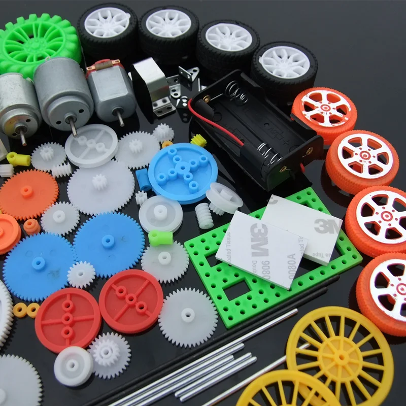 Luxury Edition Toy Motor Gear Pack 112 Plastic Gear Axle Motor Tire Combination Bag Model Accessories
Luxury Edition Toy Motor Gear Pack 112 Plastic Gear Axle Motor Tire Combination Bag Model Accessories