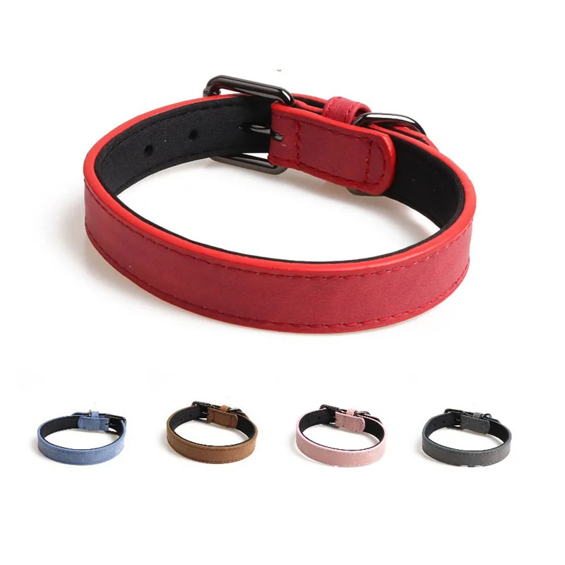 PU Leather Durable Pets Dog Collars Adjustable Solid Color Breakaway Safety Small/Medium Dogs/Cats Necklace Puppy Cat Collar
PU Leather Durable Pets Dog Collars Adjustable Solid Color Breakaway Safety Small/Medium Dogs/Cats Necklace Puppy Cat Collar