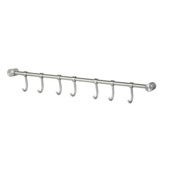 Kitchen movable hook 304 stainless steel wall punching wall movable hook insert knife rack hanging plate hanging rod LU4271
Kitchen movable hook 304 stainless steel wall punching wall movable hook insert knife rack hanging plate hanging rod LU4271