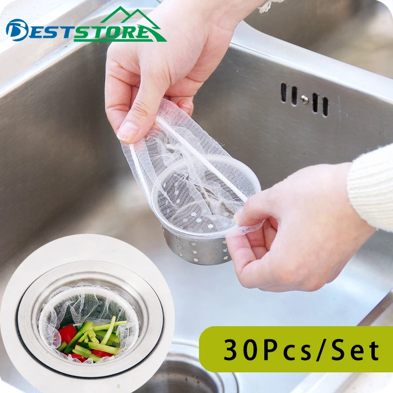 Kitchen Water Tank Filter Screen Plug Drain Garbage Bag Sink Water Cut Net 30Pcs/Set
Kitchen Water Tank Filter Screen Plug Drain Garbage Bag Sink Water Cut Net 30Pcs/Set