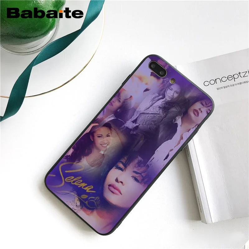 Babaite selena quintanilla Customer High Quality Phone Case for iPhone 8 7 6 6S Plus 5 5S SE XR X XS MAX Coque Shell