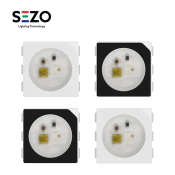 10~1000pcs WS2813 RGB LED Chip Dual-Signal 5050 SMD Black/White Version WS2813 Individually Addressable Digital DC5V
10~1000pcs WS2813 RGB LED Chip Dual-Signal 5050 SMD Black/White Version WS2813 Individually Addressable Digital DC5V