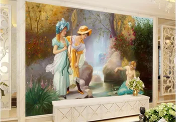 Custom mural 3d wallpaper European women play a pond photo living room decor painting 3d wall murals wallpaper for walls 3 d
Custom mural 3d wallpaper European women play a pond photo living room decor painting 3d wall murals wallpaper for walls 3 d