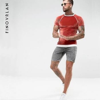 StreetWear Velour Men's T-shirts 2018 Summer New Hip Hop Solid slim fit T-shirt Round Neck hip hop Short Sleeve Velvet Tees Men 
StreetWear Velour Men's T-shirts 2018 Summer New Hip Hop Solid slim fit T-shirt Round Neck hip hop Short Sleeve Velvet Tees Men