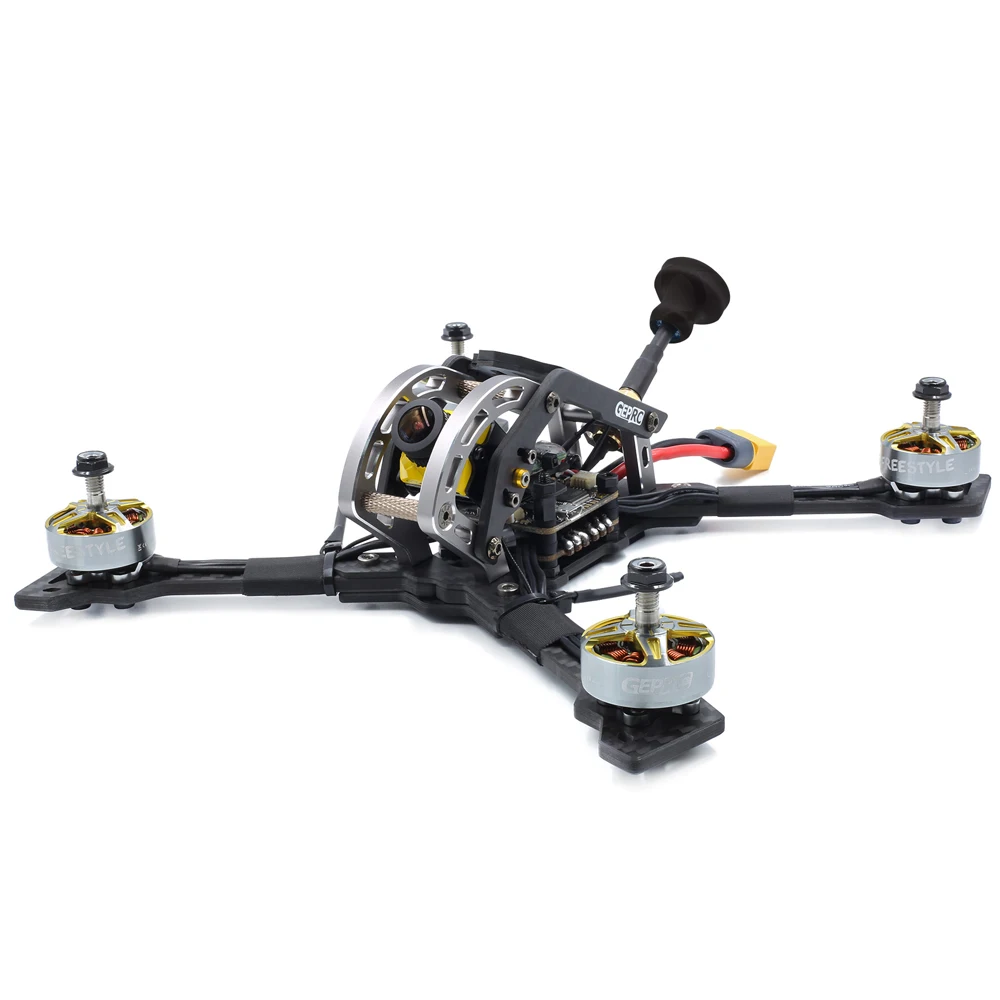 GEPRC Mark3 H5 225mm 5 Inch 2-5S FPV Racing Drone BNF/PNP SPAN F4 40A Blheli_S DSHOT600 ESC 25~600mW VTX Caddx Ratel Cam
GEPRC Mark3 H5 225mm 5 Inch 2-5S FPV Racing Drone BNF/PNP SPAN F4 40A Blheli_S DSHOT600 ESC 25~600mW VTX Caddx Ratel Cam