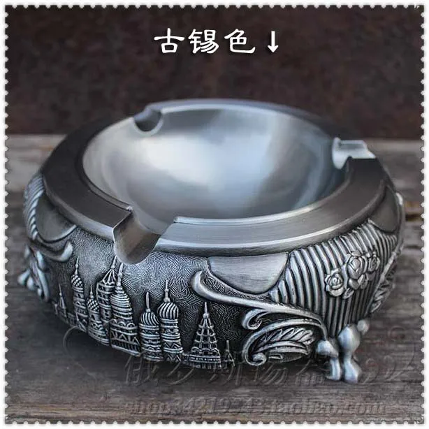 2 Color Tin Alloy Ashtray Large Ancient Castle Circular Disc Retro Castle Ashtray
2 Color Tin Alloy Ashtray Large Ancient Castle Circular Disc Retro Castle Ashtray