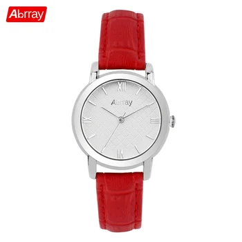 Abrray Fashion Alloy Case Ladies Watch 3Bar Waterproof Female Quartz Wristwatches Genuine Leather Women Watches Relogio Feminino
Abrray Fashion Alloy Case Ladies Watch 3Bar Waterproof Female Quartz Wristwatches Genuine Leather Women Watches Relogio Feminino