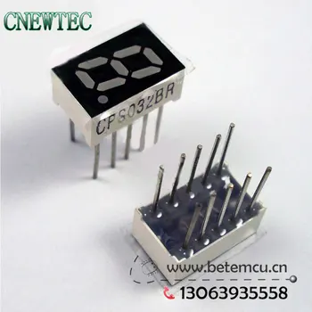 CPS03211BR Common Anode 1Bit Digital Tube 7 segment 0.32" Red LED Display 10PCS/LOT
CPS03211BR Common Anode 1Bit Digital Tube 7 segment 0.32" Red LED Display 10PCS/LOT