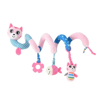 1pc Baby Wrap Around Spiral Hanging Rattles Toy Stroller Toy Crib Pram Car for Baby Boy Toddlers Newborn Cat
1pc Baby Wrap Around Spiral Hanging Rattles Toy Stroller Toy Crib Pram Car for Baby Boy Toddlers Newborn Cat