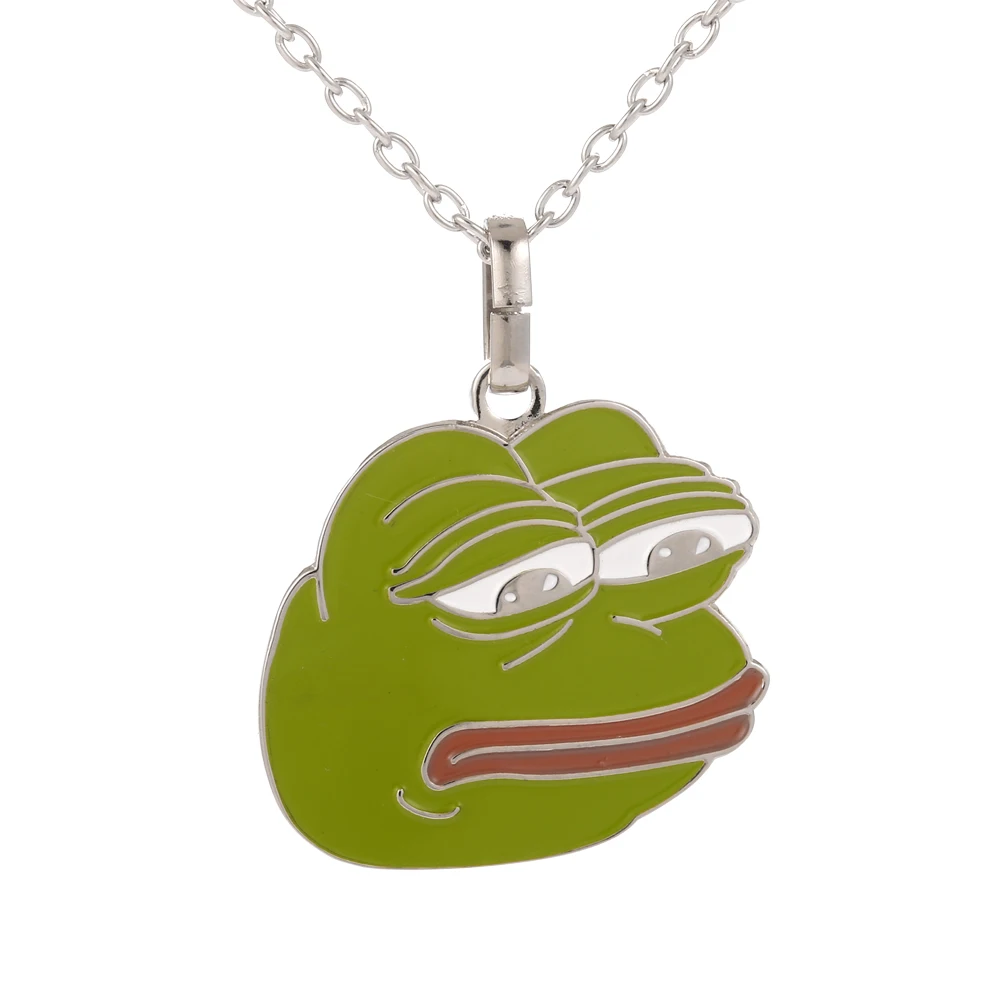 Triste PEPE Frog Collier