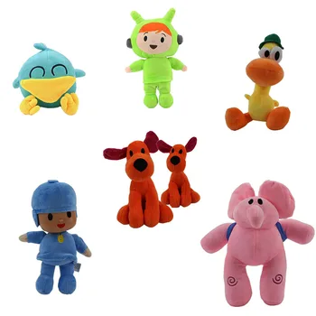 7pcs/lot 14-27cm POCOYO Nina Elly LOULA SLEEPY BIRD PATO plush cartoon doll toy cute soft stuffed duck elephant dog bird doll
7pcs/lot 14-27cm POCOYO Nina Elly LOULA SLEEPY BIRD PATO plush cartoon doll toy cute soft stuffed duck elephant dog bird doll