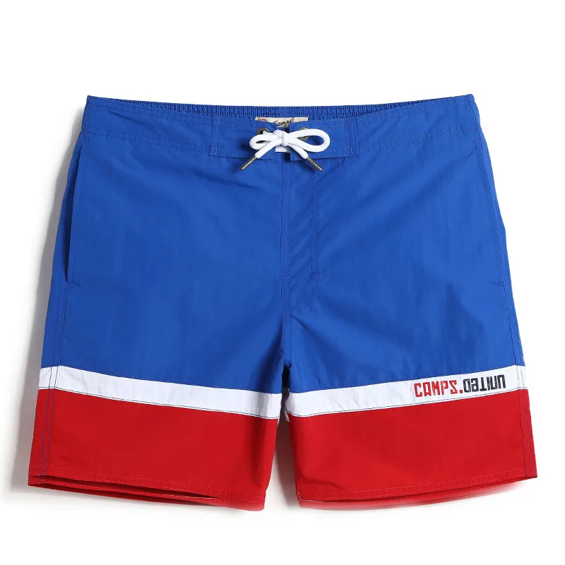 Summer Fast-drying and Loose Seaside Holiday Light Swimming Flat-angle Swimming Trunks for Men with Spliced Collision Colors
Summer Fast-drying and Loose Seaside Holiday Light Swimming Flat-angle Swimming Trunks for Men with Spliced Collision Colors