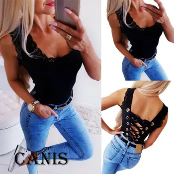 2019 Brand New Style Fashion Women Sleeveless Bodysuit Sexy Ladies Lace Leotard Tops Blouse Jumpsuit Rompers Bodysuit Tank
2019 Brand New Style Fashion Women Sleeveless Bodysuit Sexy Ladies Lace Leotard Tops Blouse Jumpsuit Rompers Bodysuit Tank