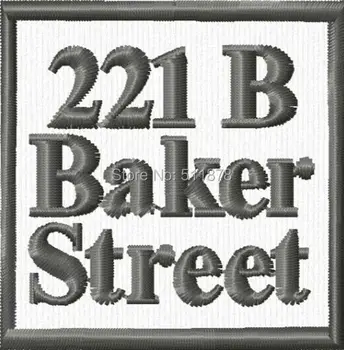Sherlock Holmes 221B Baker Street Movie TV SeriesHalloween Fancy Dress Costume Embroidered Iron On patch emblem badge
Sherlock Holmes 221B Baker Street Movie TV SeriesHalloween Fancy Dress Costume Embroidered Iron On patch emblem badge