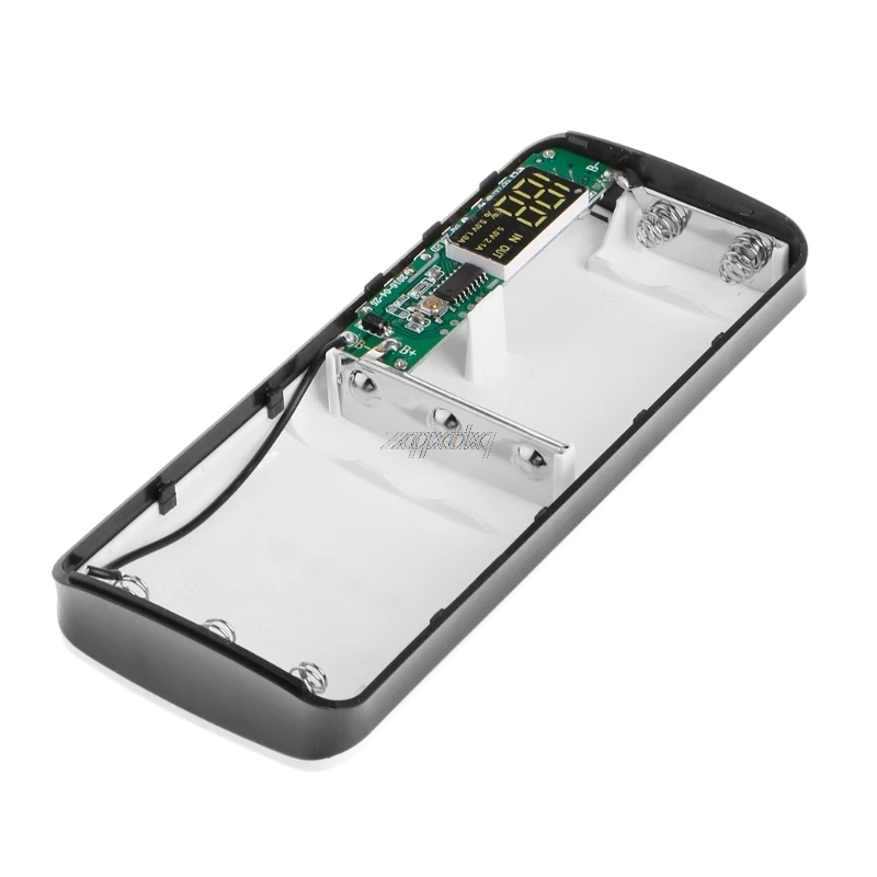 3 порта USB 5x18650 DIY портативный держатель батареи ЖК Дисплей Чехол для внешнего