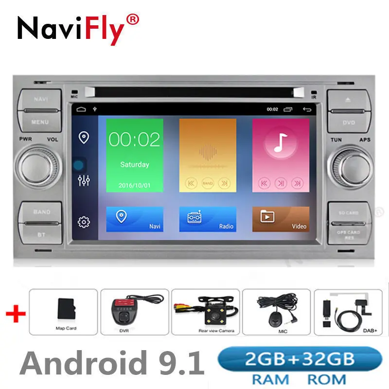 Android 9.1 Car Multimedia Player For C-Max Connect Fiesta Fusion Galaxy Kuga Mondeo S-Max Focus dvd radio GPS WIFI RDS BT 2+32G
Android 9.1 Car Multimedia Player For C-Max Connect Fiesta Fusion Galaxy Kuga Mondeo S-Max Focus dvd radio GPS WIFI RDS BT 2+32G