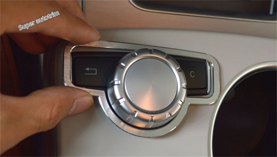 Lapetus Multi-media Button Knob Frame Cover Trim 1 Pcs Fit For Mercedes Benz C Class W204 2010 - 2013 Accessories Interior Metal
Lapetus Multi-media Button Knob Frame Cover Trim 1 Pcs Fit For Mercedes Benz C Class W204 2010 - 2013 Accessories Interior Metal