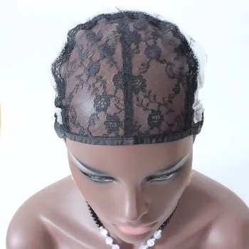 weaving cap Machine Made Medium Size Black Color Wig Caps For Making Weaving Wigs With Adjustable Strap On The Back
weaving cap Machine Made Medium Size Black Color Wig Caps For Making Weaving Wigs With Adjustable Strap On The Back