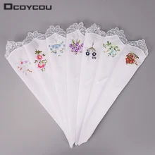 5PCS Vintage Cotton Handkerchief Girl Napkin Embroidered Women Napkin Embroidered Butterfly Lace Flower Handkerchief
5PCS Vintage Cotton Handkerchief Girl Napkin Embroidered Women Napkin Embroidered Butterfly Lace Flower Handkerchief