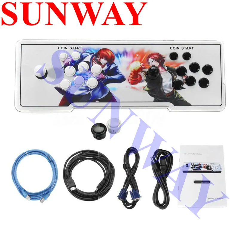800/875/999 in 1 Games Home Multiplayer Arcade video Game Console Controller Kit Set Double Joystick Console for Children&Adults
800/875/999 in 1 Games Home Multiplayer Arcade video Game Console Controller Kit Set Double Joystick Console for Children&Adults