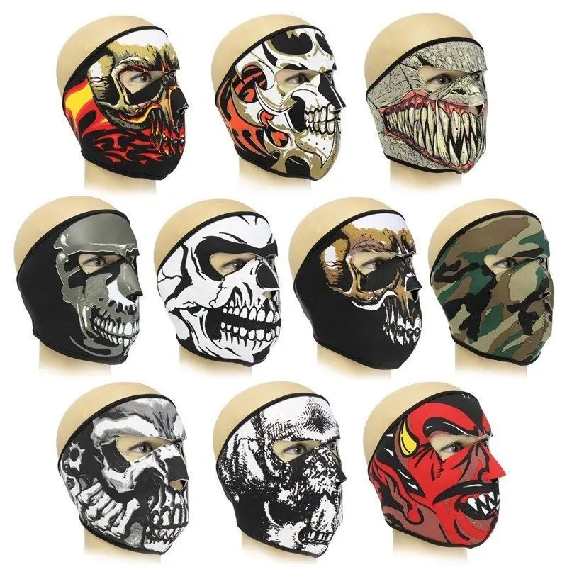 Neoprene Ghost Skull Mask Full Face Cover Reversible CS Hunting Shooting Wargame Military Tactical Paintball Training Facemask
Neoprene Ghost Skull Mask Full Face Cover Reversible CS Hunting Shooting Wargame Military Tactical Paintball Training Facemask