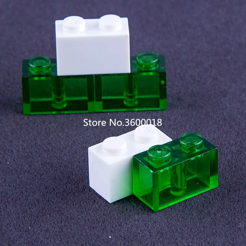 

50pcs/lot DECOOL parts Compatible legos 3004 1x2 High Particles Bricks MOC DIY blocks toys Assemble Particles brick set