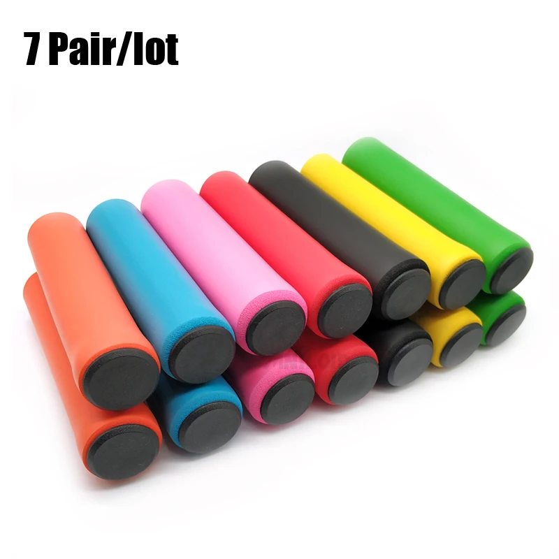 7Pair/lot Bicycle Handle bar Grips Cover Outdoor MTB Mountain Bike Cycling Bicycle Silicone Anti-slip Handlebar Soft Grips
7Pair/lot Bicycle Handle bar Grips Cover Outdoor MTB Mountain Bike Cycling Bicycle Silicone Anti-slip Handlebar Soft Grips