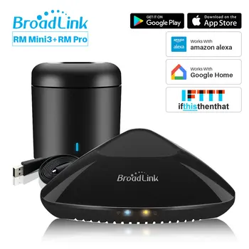 Broadlink RM Pro+ RM Mini3 Universal Smart Remote Controller WIFI+IR+RF+4G Smart Home APP Control Works With Alexa Google Home
Broadlink RM Pro+ RM Mini3 Universal Smart Remote Controller WIFI+IR+RF+4G Smart Home APP Control Works With Alexa Google Home