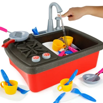 New Sale Baby Miniature Kitchen Set Plastic Pretend Play Simulation Washing Tableware With Water Pouring Cooking Cookware ToyD25
New Sale Baby Miniature Kitchen Set Plastic Pretend Play Simulation Washing Tableware With Water Pouring Cooking Cookware ToyD25
