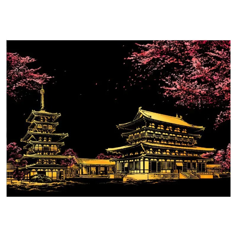 Scratch Painting Magic Scratch Art Painting Paper Sketch Pad With Wooden Drawing Stick For Adult And Kids
Scratch Painting Magic Scratch Art Painting Paper Sketch Pad With Wooden Drawing Stick For Adult And Kids