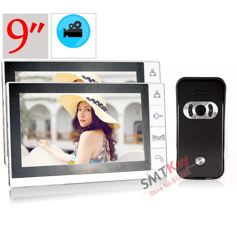 Recording TW-998R 700tvl 9inch auto recording video doorphone system 110degree view angle two way talk doorbell
Recording TW-998R 700tvl 9inch auto recording video doorphone system 110degree view angle two way talk doorbell