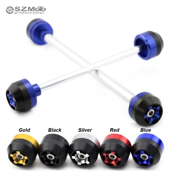 Front Rear Axle Fork Crash Sliders For SUZUKI GSX-S750 GSXS750 15-16 GSR 750 GSR750 11-14 Motorcycle Accessories Wheel Protector
Front Rear Axle Fork Crash Sliders For SUZUKI GSX-S750 GSXS750 15-16 GSR 750 GSR750 11-14 Motorcycle Accessories Wheel Protector