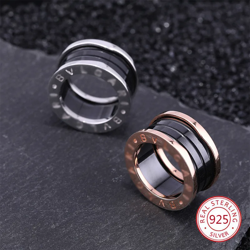 S925 silver female ring fashion popular personality style black ceramic couple style gift lover's gift 2019 new hot sale
S925 silver female ring fashion popular personality style black ceramic couple style gift lover's gift 2019 new hot sale