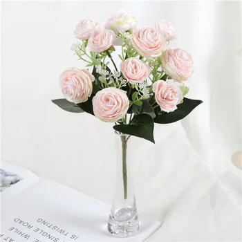 1 Bunch French Rose Floral Bouquet Fake Flower Arrange Table Daisy Wedding Flowers Decor Party Accessory Artificial Silk Flores
1 Bunch French Rose Floral Bouquet Fake Flower Arrange Table Daisy Wedding Flowers Decor Party Accessory Artificial Silk Flores