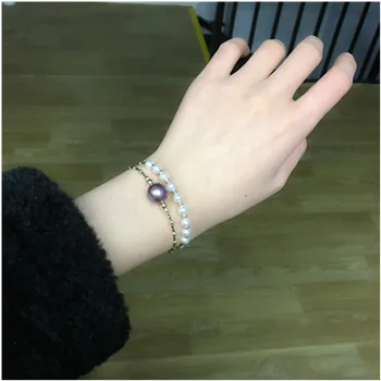 11mm Black Pearls 5-6mm White Freshwater Pearls White Bracelet Adjustable Sterling Silver Bracelet Pearl Jewelry Affordable Size
11mm Black Pearls 5-6mm White Freshwater Pearls White Bracelet Adjustable Sterling Silver Bracelet Pearl Jewelry Affordable Size