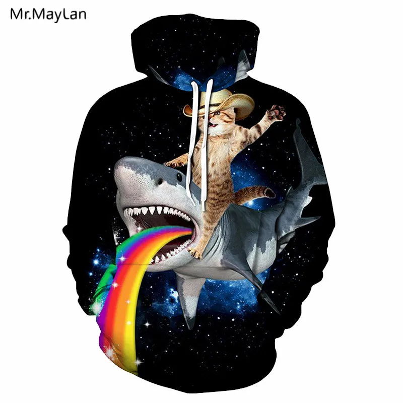 Animal Shark Rainbow Cute Cat 3D Print Jacket Hoodies Men/Women Hip Hop Pullover Sweatshirts Boys Fashion Tracksuit Clothes 5XL
Animal Shark Rainbow Cute Cat 3D Print Jacket Hoodies Men/Women Hip Hop Pullover Sweatshirts Boys Fashion Tracksuit Clothes 5XL