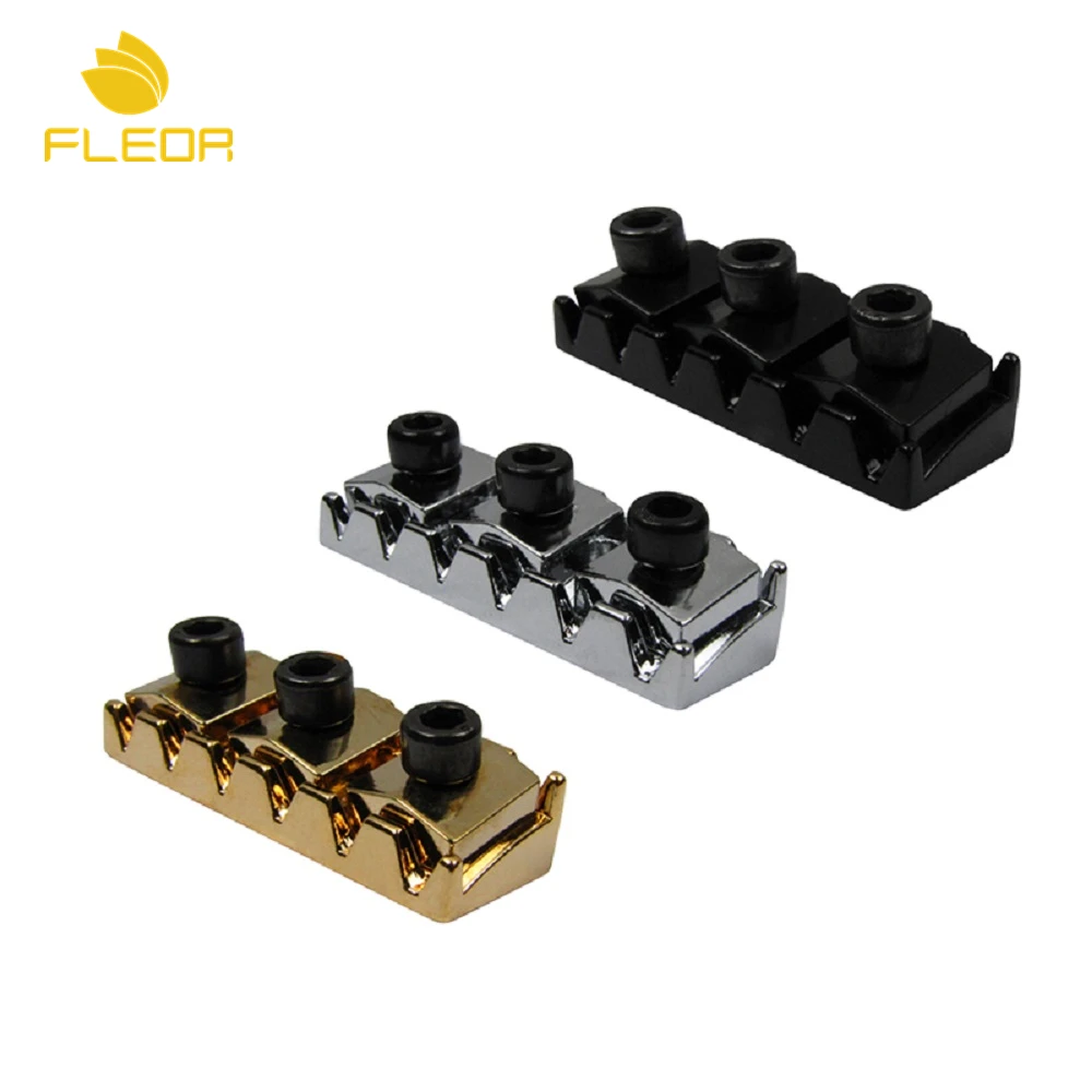 FLEOR 1PCS 42mm Locking Nut Guitar String Lock w/ Allen Wrench Screws Guitar Parts, Black/Silver/Gold to choose
FLEOR 1PCS 42mm Locking Nut Guitar String Lock w/ Allen Wrench Screws Guitar Parts, Black/Silver/Gold to choose