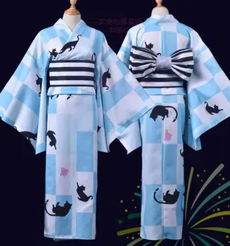 LoveLive!Sunshine Hot Anime Cosplay Tsushima Yoshiko Cos Halloween Party Female Sweet Kawaii Yukata Kimono Costume
LoveLive!Sunshine Hot Anime Cosplay Tsushima Yoshiko Cos Halloween Party Female Sweet Kawaii Yukata Kimono Costume