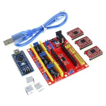 Engraving Machine Expension Board Kit CNC Shield V4 4988 3D Printer Accessories NK-Shopping
Engraving Machine Expension Board Kit CNC Shield V4 4988 3D Printer Accessories NK-Shopping